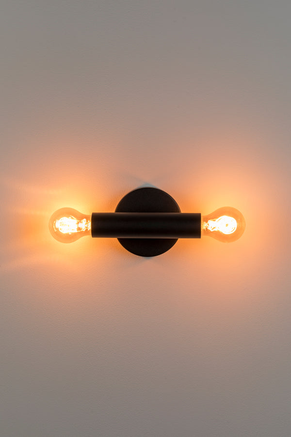 Wandlamp Hawk Zwart
