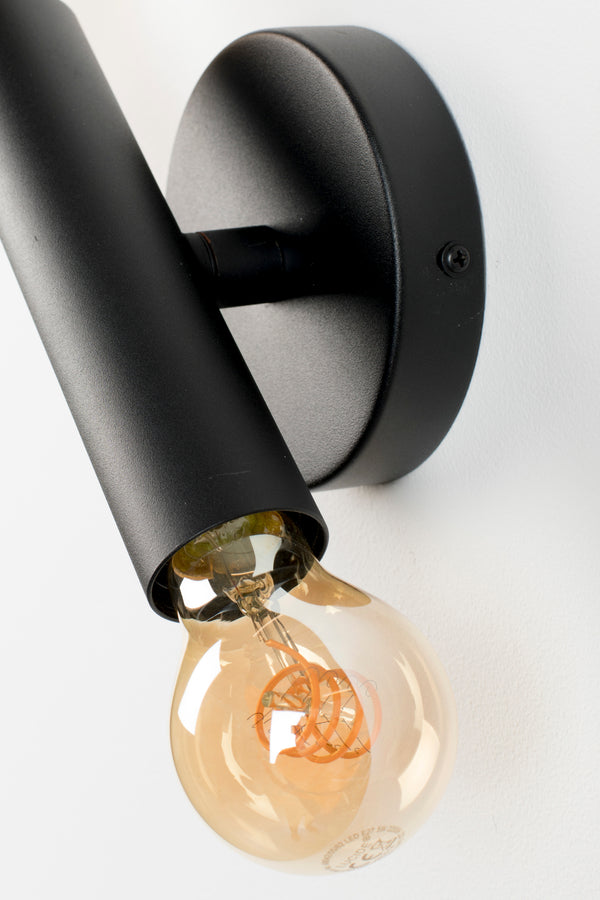 Wandlamp Hawk Zwart