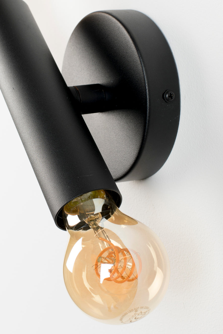 Wandlamp Hawk Zwart