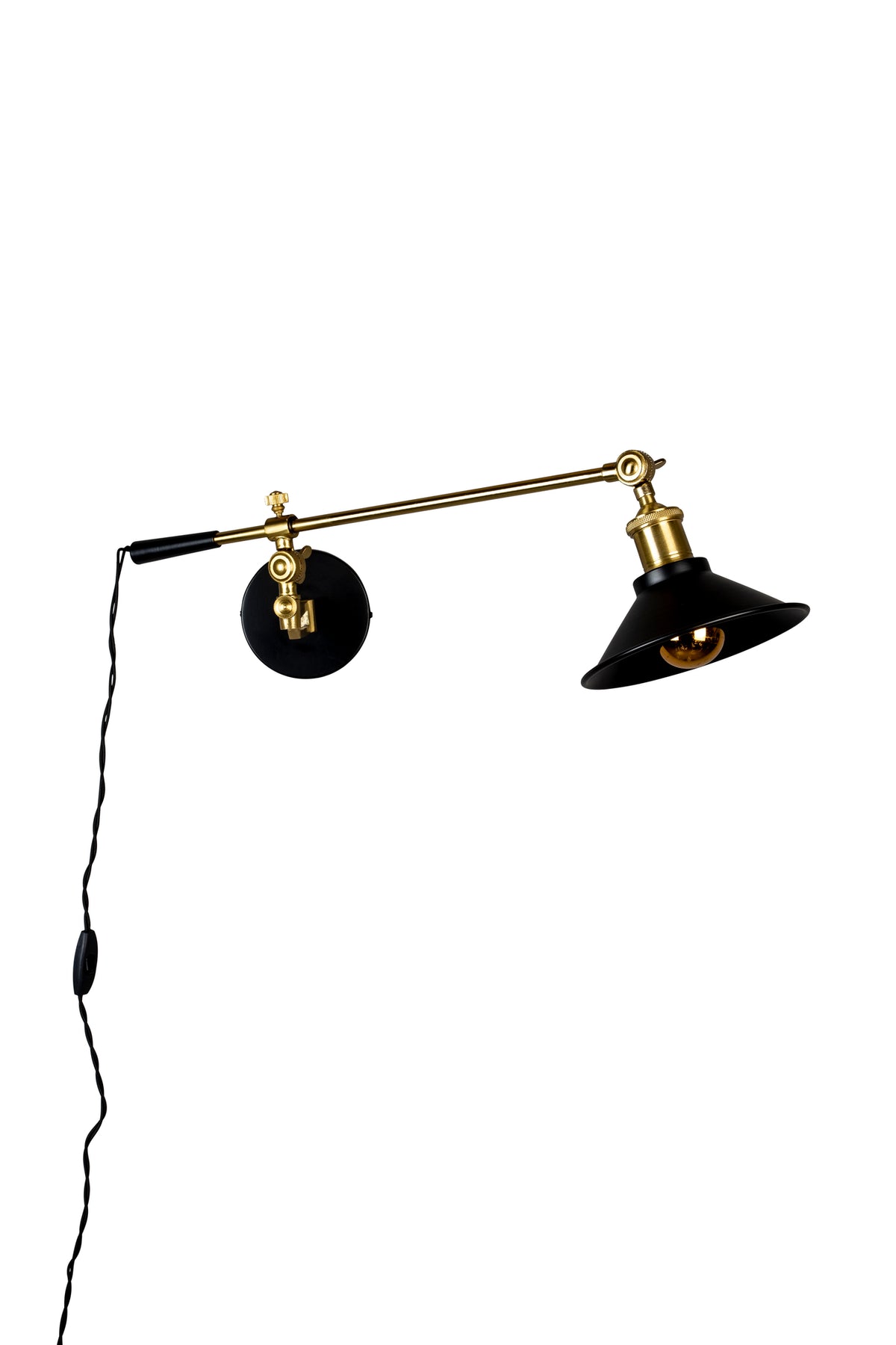 Penelope wandlamp zwart