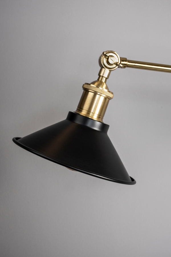 Penelope wandlamp zwart