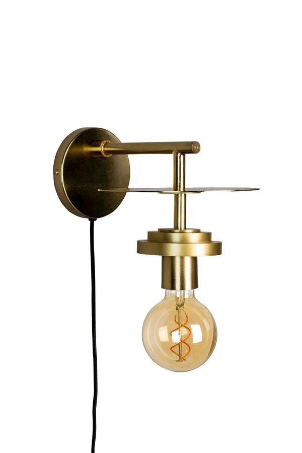 Aden wandlamp goud