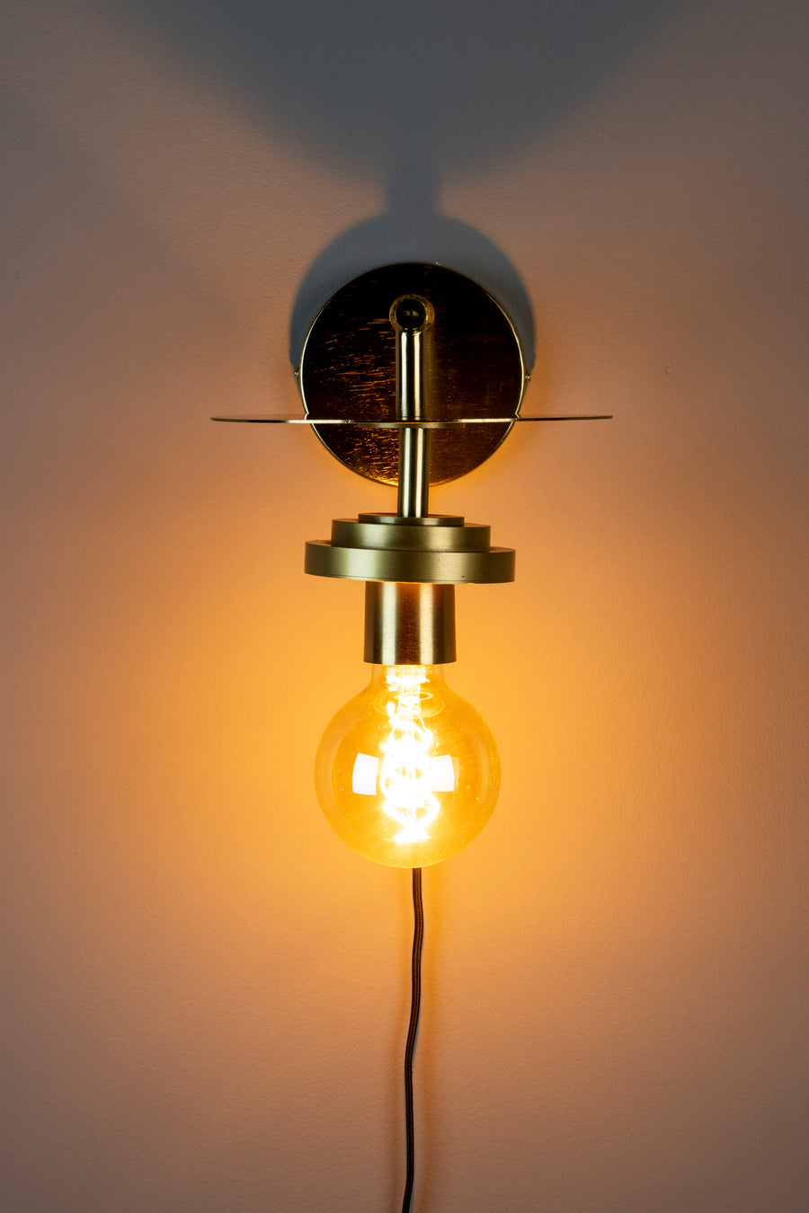 Aden wandlamp goud