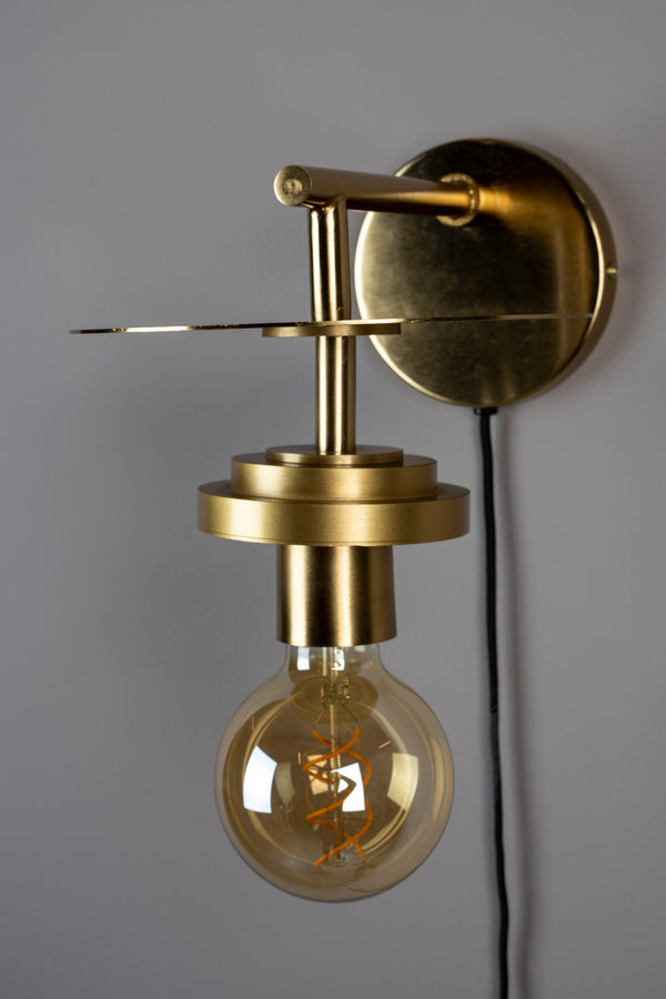 Aden wandlamp goud