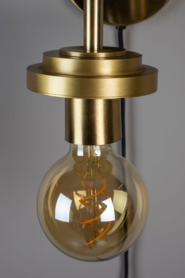 Aden wandlamp goud