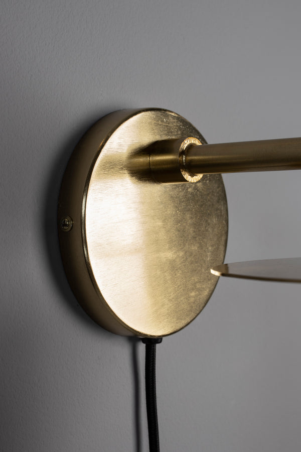 Aden wandlamp goud