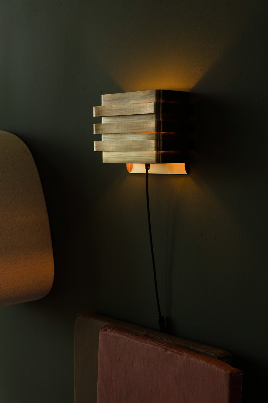 Wandlamp Dumont Messing