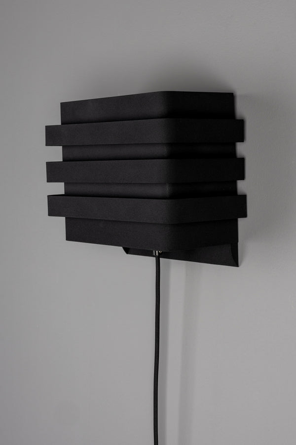 Dumont wandlamp zwart