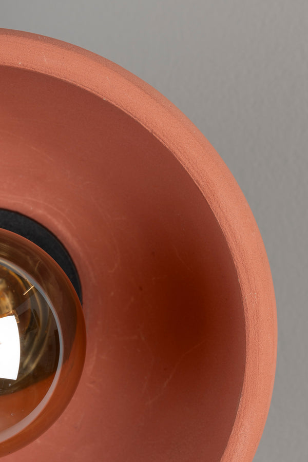 Zahra wandlamp terracotta