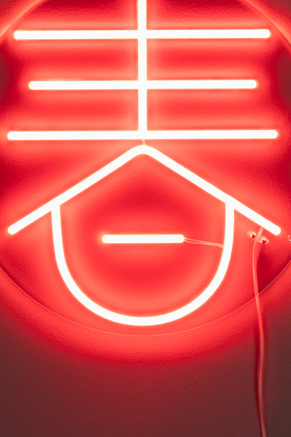 Sya spring neon wandlamp
