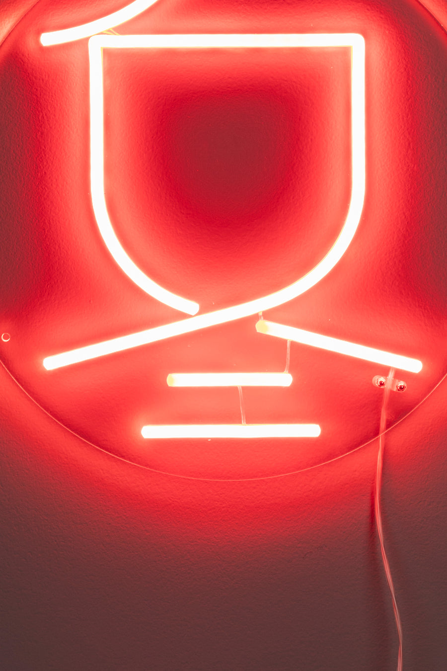 Sya winter neon wandlamp