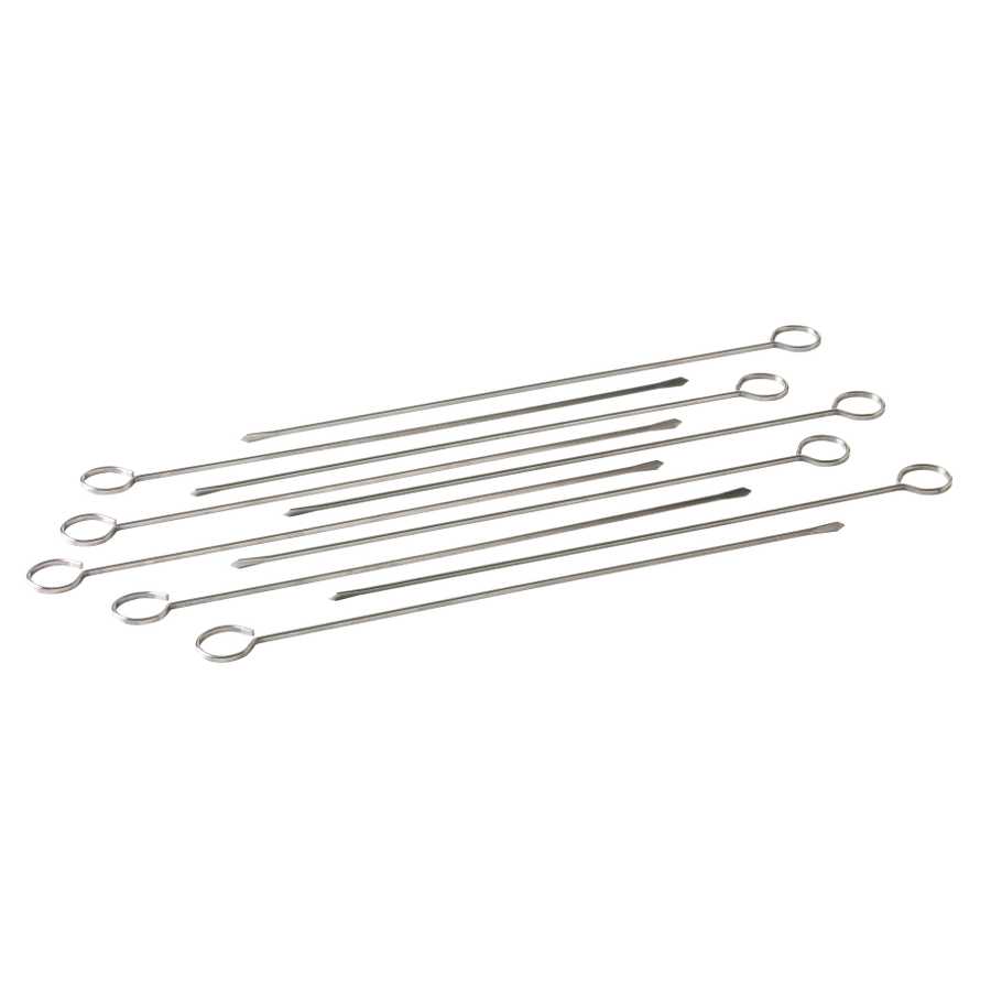 Spiezenset RVS (set van 10)