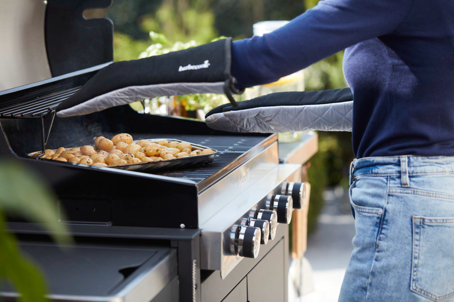 Barbecue handschoenen lang