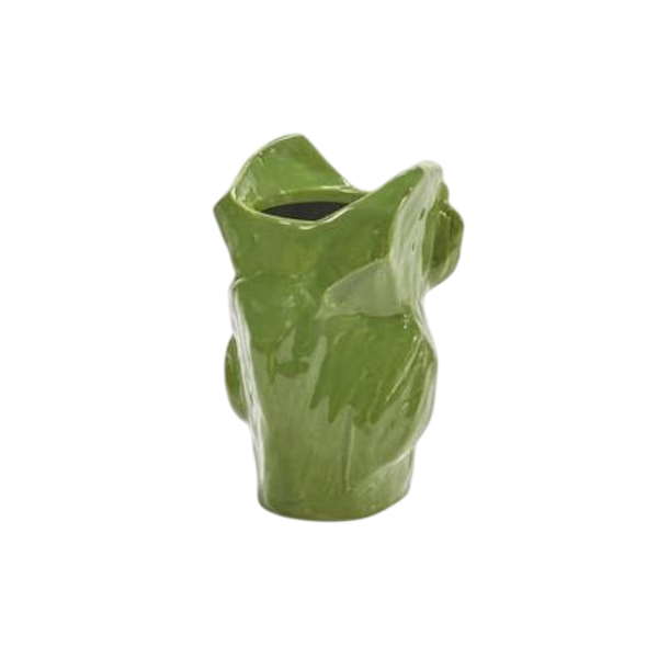 OWL VASE XS GREEN AFTER MIDNIGHT