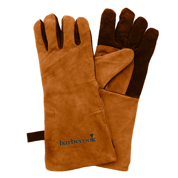 Barbecue handschoen zacht leer