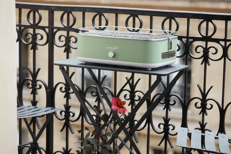 Barbecue E-Carlo groen