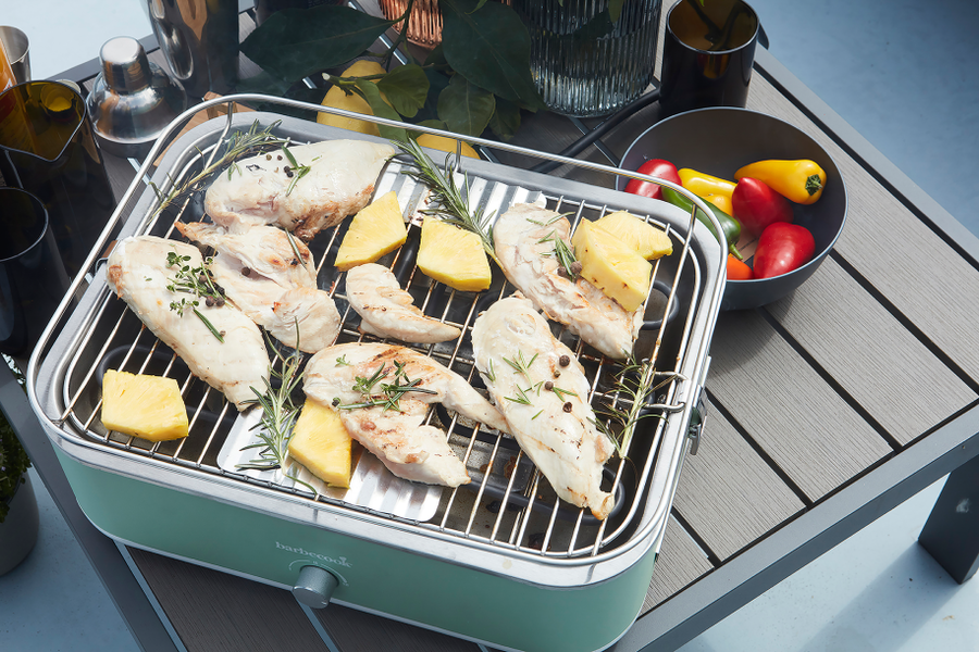 Barbecue E-Carlo groen