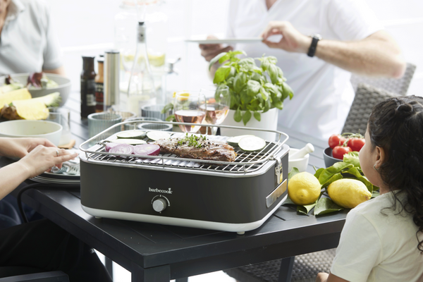 Barbecue E-Carlo grijs