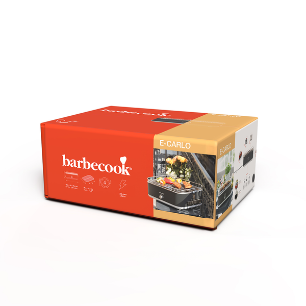 Barbecue E-Carlo grijs