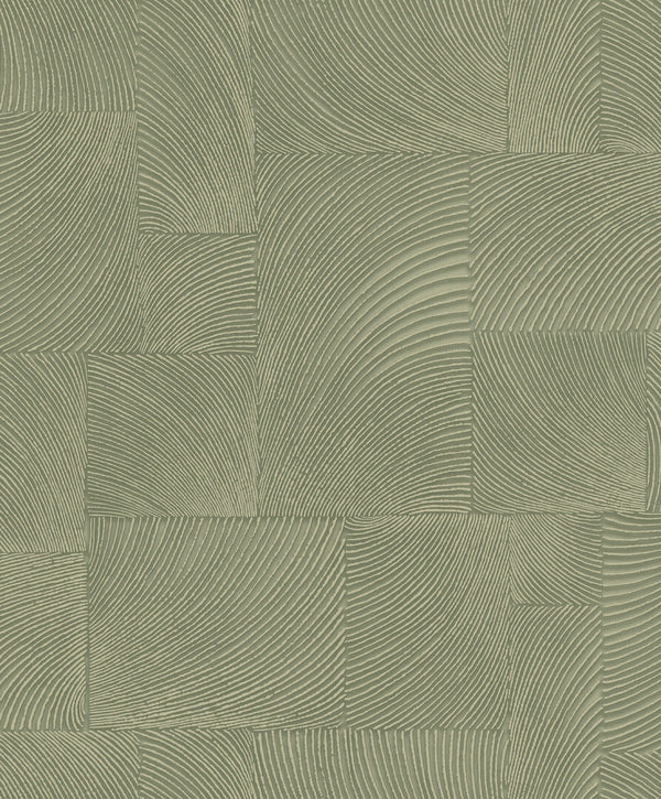 Vliesbehang Omura- Murio groen
