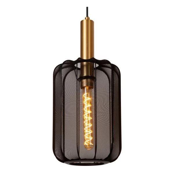 Corina Hanglamp-zwart-3xe27-40w-stof
