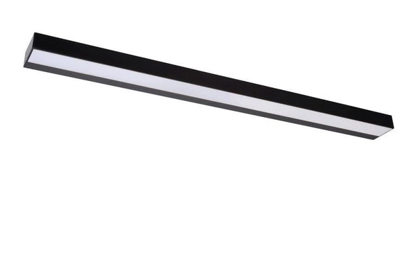 Lucide alexa - wandlamp badkamer - led - 1x13w 3000k - ip44 - zwart