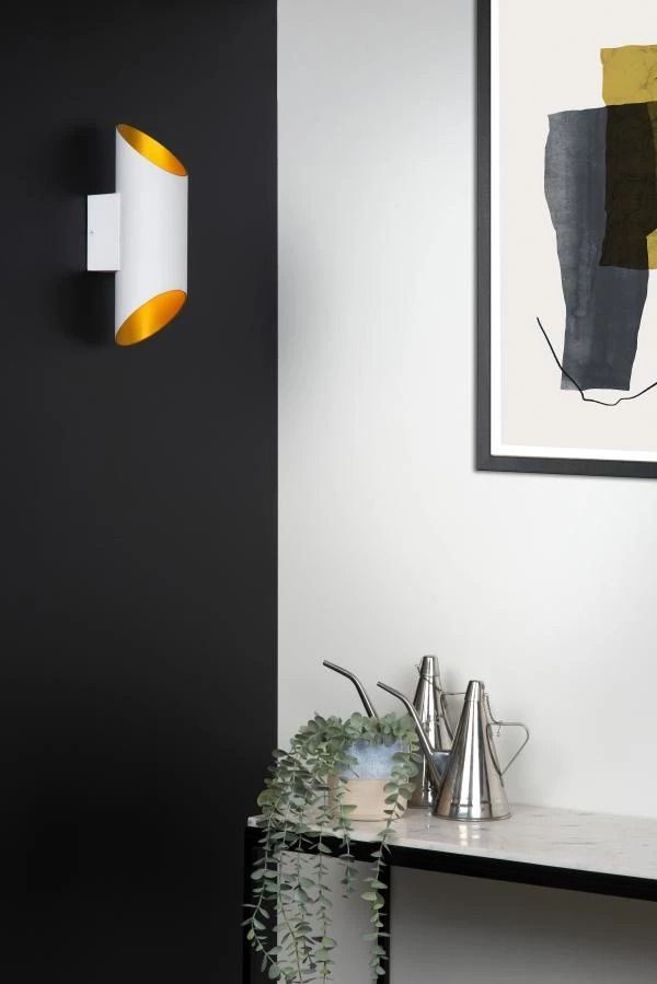 Wandlamp Ø 10 cm 1xG9 Wit