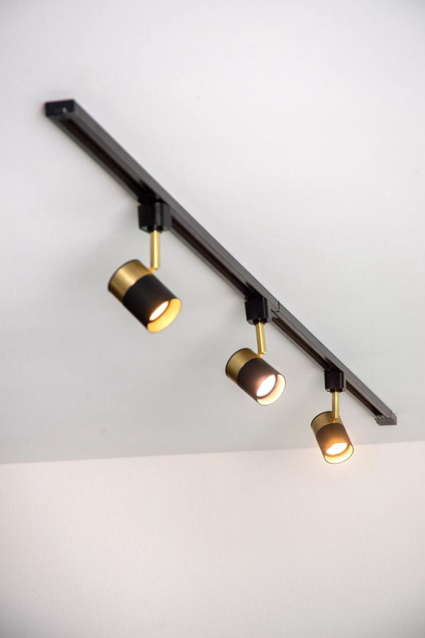 Lucide track - floris spot - railverlichting - 1xgu10 - zwart