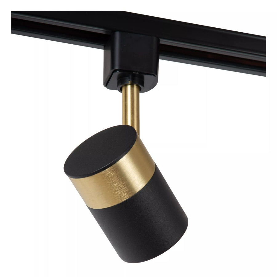 Lucide track - floris spot - railverlichting - 1xgu10 - zwart