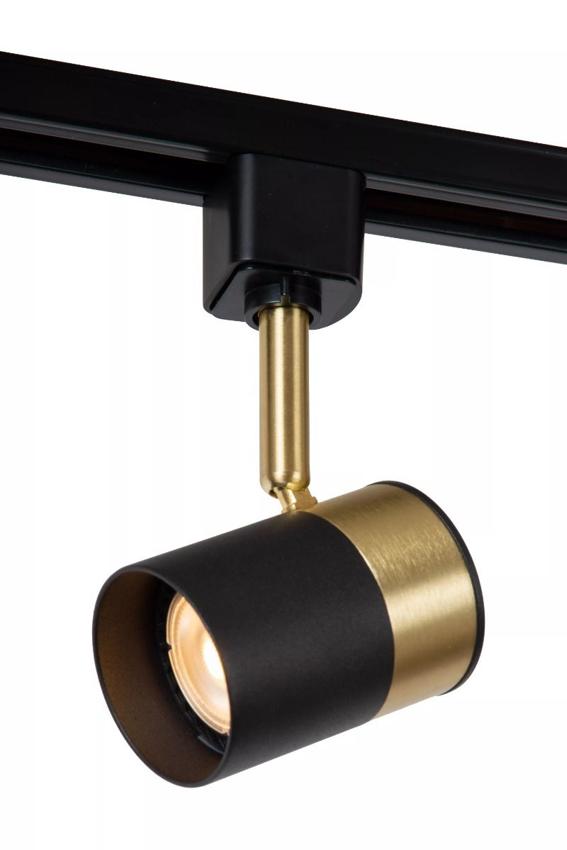 Lucide track - floris spot - railverlichting - 1xgu10 - zwart