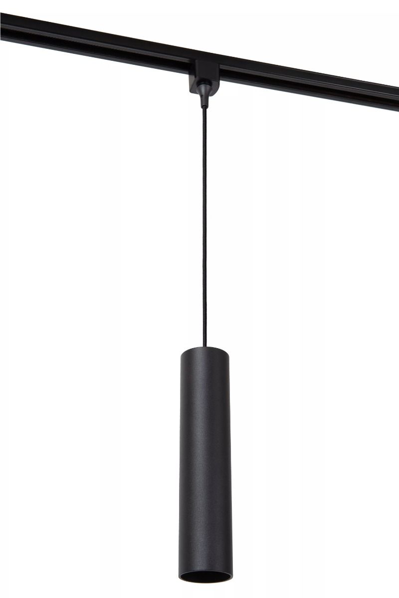Lucide track floris pendel - railverlichting - 1xgu10 - zwart