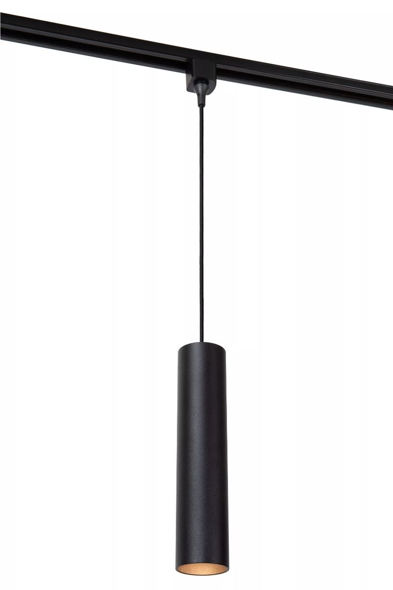 Lucide track floris pendel - railverlichting - 1xgu10 - zwart