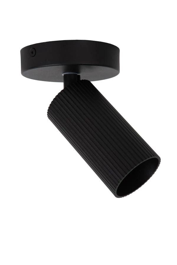 Lucide clubs - plafondspot - 1xgu10 - zwart
