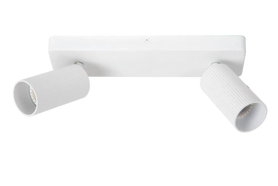 Lucide clubs - plafondspot - 2xgu10 - wit