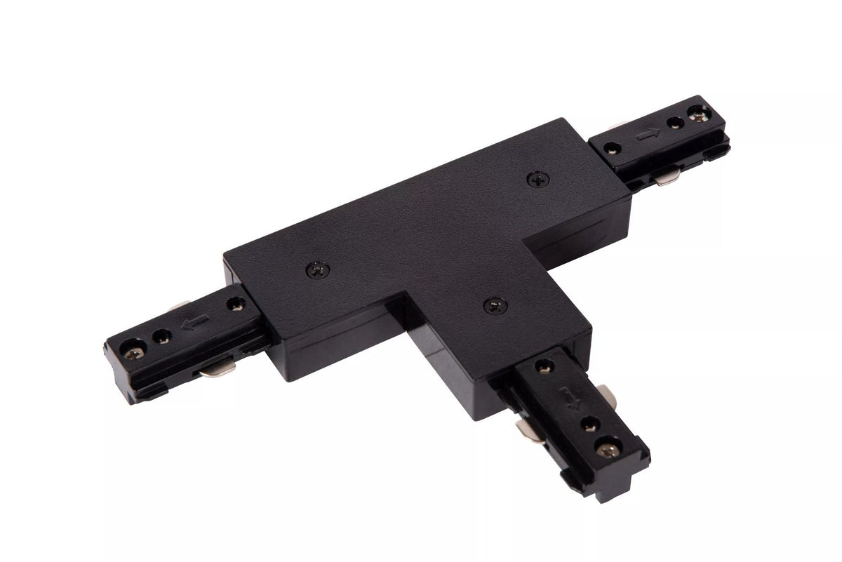 Lucide track t-koppelstuk - 1-fase railsysteem / railverlichting - 230v - zwart (accessoire)