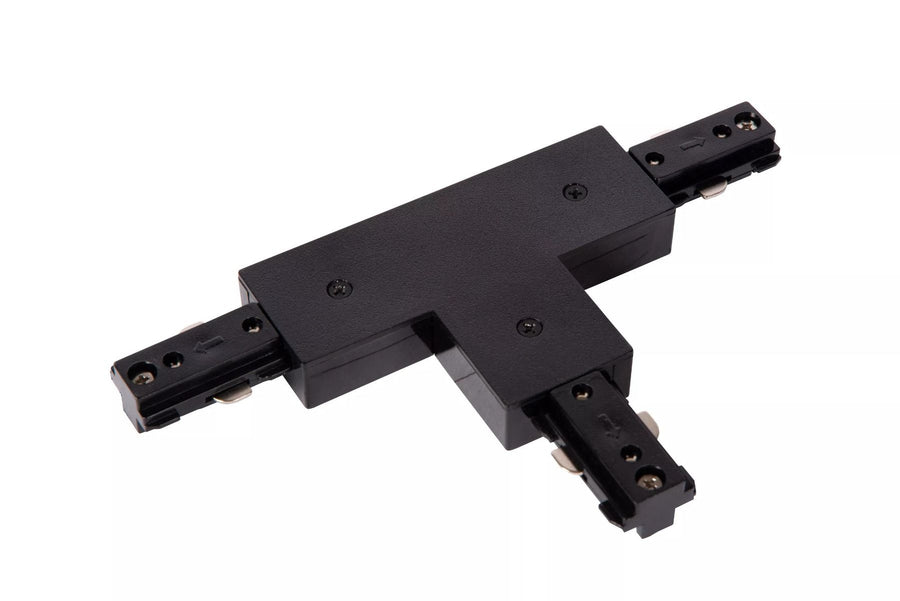 Lucide track t-koppelstuk - 1-fase railsysteem / railverlichting - 230v - zwart (accessoire)
