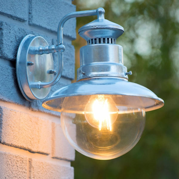Wandlamp Buiten Ø 21,3 cm 1xE27 IP44 Zink