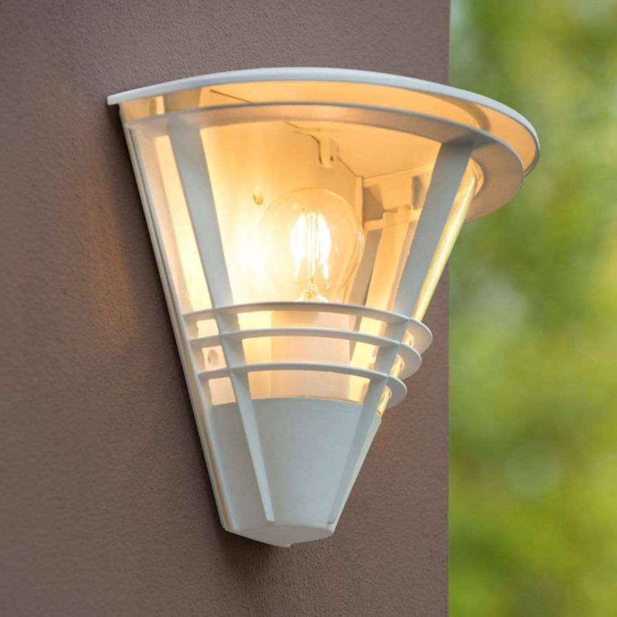 Wandlamp Buiten 1xE27 IP44 Wit
