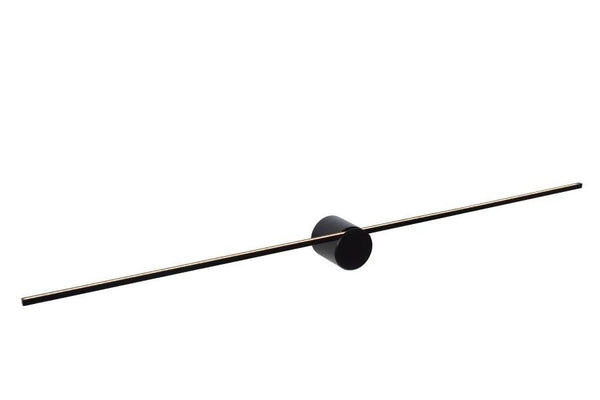 Wandlamp Badkamer LED 1x10W 2700K IP44 Zwart