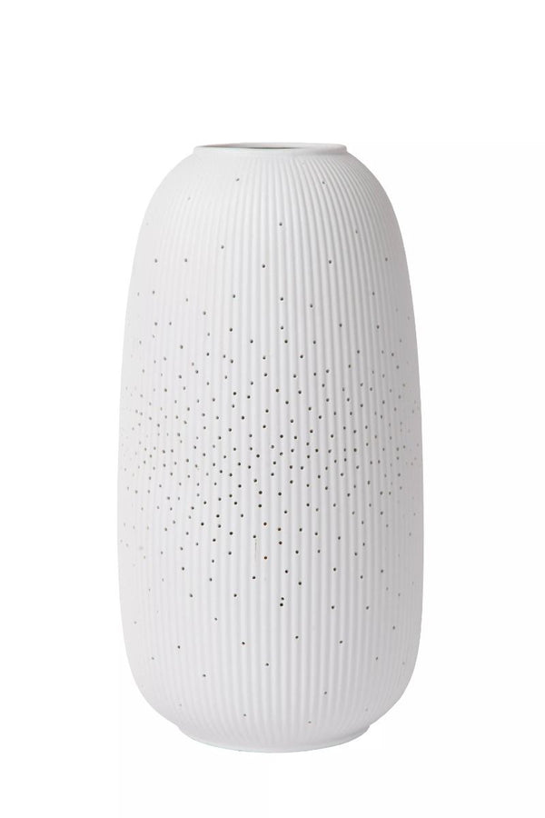Lucide flores - tafellamp - o17,5 cm - 1xe14 - wit