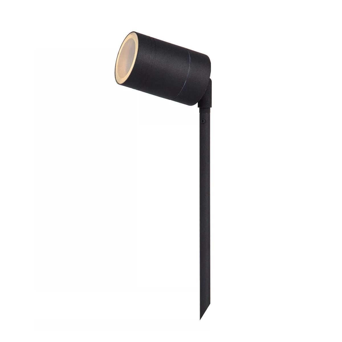 LED Tuinspot Buiten Ø 6,3 cm LED GU10 1x5W 2700K IP44 Zwart