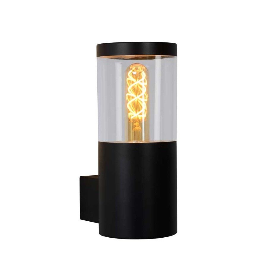 Wandlamp Buiten 1xE27 IP44 Zwart