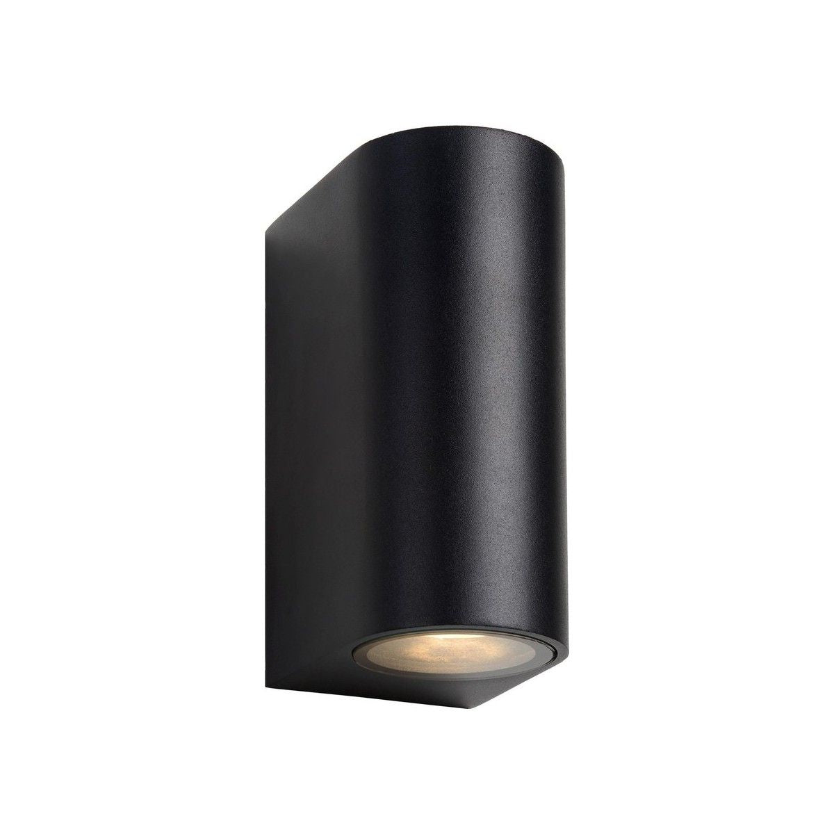 LED Wandspot Buiten LED Dimb. GU10 2x5W 3000K IP44 Zwart