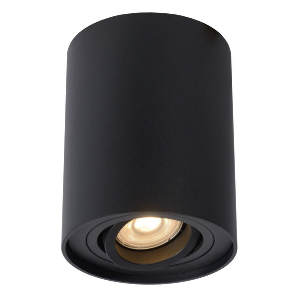 Plafondspot Ø 9,6 cm 1xGU10 Zwart