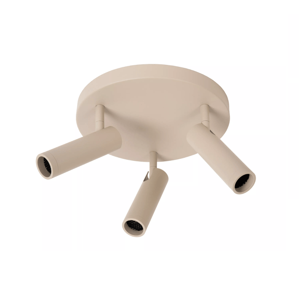 GRADO Plafondspot-Taupe-Ø25-3xGU10 (MR11)-12W