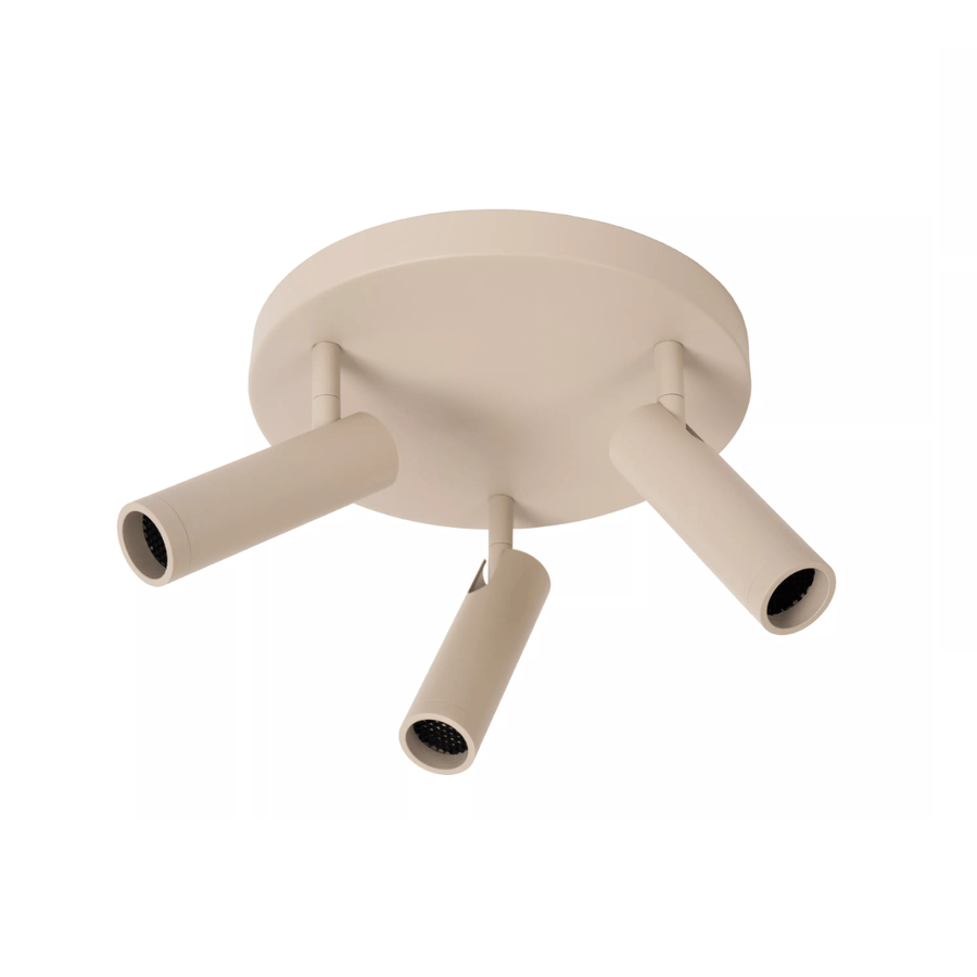 GRADO Plafondspot-Taupe-Ø25-3xGU10 (MR11)-12W