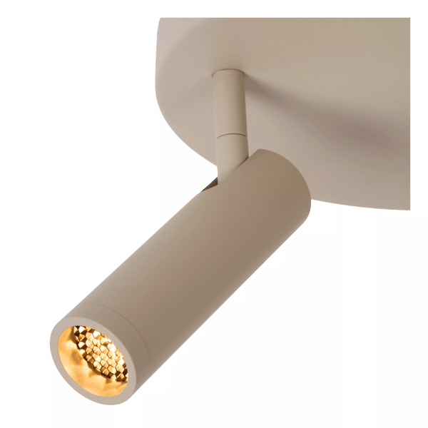 GRADO Plafondspot-Taupe-Ø25-3xGU10 (MR11)-12W