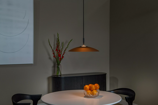 Hanglamp Menga amber