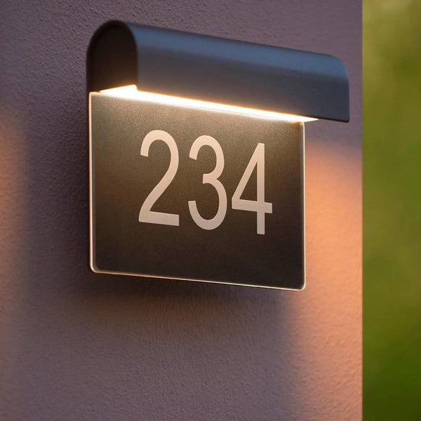 Wandlamp Buiten LED 1x6W 3000K IP54 Zwart