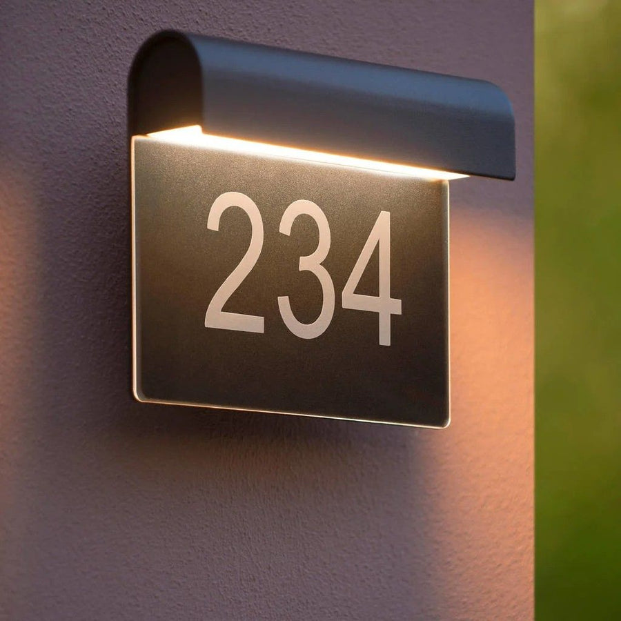 Wandlamp Buiten LED 1x6W 3000K IP54 Zwart
